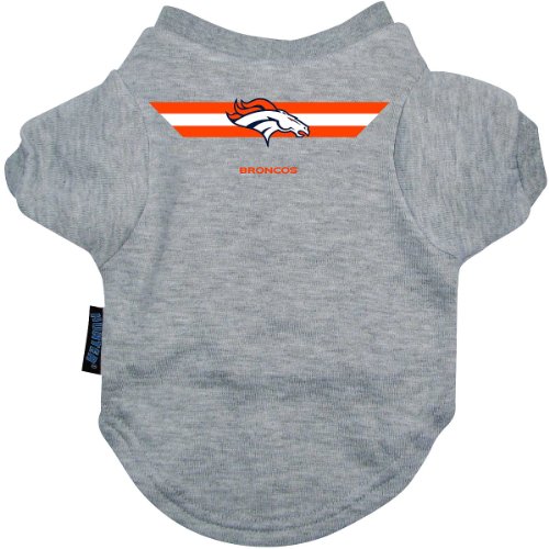 Hunter Denver Broncos Team Pet T-Shirt Small