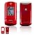 Red Snap-On Cover Hard Case Cell Phone Protector for Motorola RAZR VE20 [Beyond Cell Packaging]