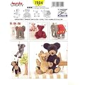 Schnittmuster Burda 7904 Kuscheltier
