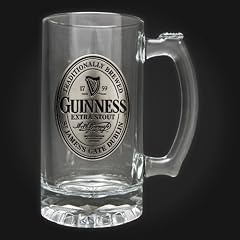 Guinness Tankard with Pewter Logo
