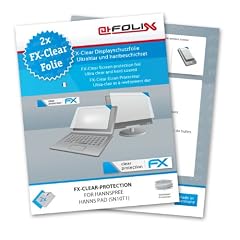 atFoliX FX-Clear Displayschutzfolie f�r HANNspree HANNS pad (SN10T1) (2-er Pack) - Displayschutz kristallklar! H�chste Qualit�t - Made in Germany!