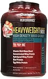 UPC 027692102904 product image for Champion Nutrition Heavyweight Gainer 900 Calorie High-Density Mass Gainer, Stra | upcitemdb.com
