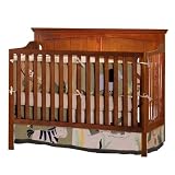 First Choice Cape Cod II 4 in 1 Convertible Crib, Cherry
