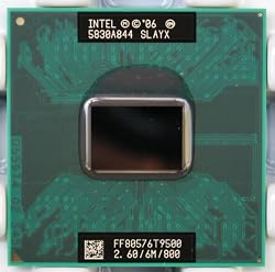 Intel Cpu Core 2 Duo T9500 2.60Ghz Fsb800Mhz 6Mb Ufcpga8 Socket P Tray