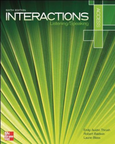 interactions access listeningspeaking student book