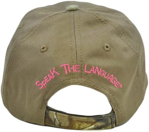 Primos Hunting Brand Ladies Womens Diamond Rhinestone Brown Tan Hot Pink Hat Cap