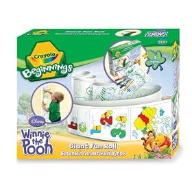 Crayola Beginnings Winnie The Pooh Big Fun Roll