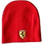 Ferrari Knitted Beanie - Red