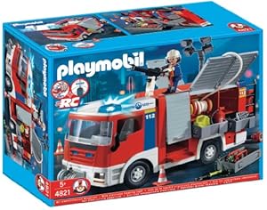 Playmobil - 4821 - Jeu de construction - Fourgon d'intervention de pompier