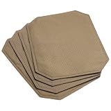 Bardwil Cobblestone Placemats, Set of 4, Barley by Bardwill