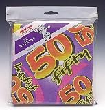 from Pams Catering Tableware | Napkins 33cm - 50th