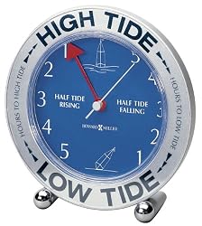 Howard Miller 645-527 Tide Mate III Weather and Maritime Table Clock by
