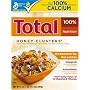 Total Honey Clusters, 17.1-Ounce Box (Pack of 4)
