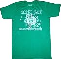 Boston Kiss Me I'm A Celtics Fan Basketball Green T-Shirt Tee