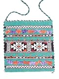 Eigenschaften Marrakech Accessoires  / Kelim Orientalische Tasche handgewebt, Farbe grün
