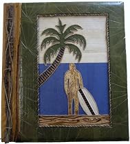 All Natural 80 Photo Handmade Photo Album - Surfer Dude