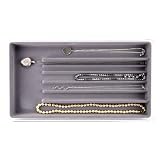 NECKLACE ORGANIZER JEWELRY STAX-GREY