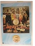 The Beatles Poster Sgt. Sargent Peppers Pepper's Lonely Hearts Club Band Blue