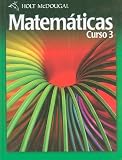 Mathematics, Grades 6-8 Course 2: Holt Mcdougal Mathematics (Spanish Edition)