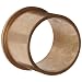 Bunting Bearings EF323632 2" Bore x 2 1/4" OD x 2" Length 2 1/2" Flange OD x 1/8" Flange Thickness Powdered Metal SAE 841 Flanged Bearings