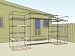 Home Away From Home Style 2 Outdoor Cat Enclosure Color: Galvanized