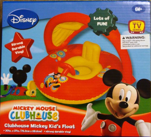 Mickey Mouse Clubhouse Baby Float Ages 6mo and Up Infant Float for Pool Mickey Mouse Clubhouse Baby Float Ages 6mo and Up Infant Float for Pool