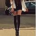 SusenstoneGirl Tattoo High Knee Socks Sheer Pantyhose Mock Stocking Tights