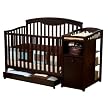 Delta Children's Products Shelby Crib and Changer in Espresso