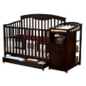 Delta Children's Products Shelby Crib and Changer in Espresso