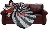 KISS Rock Band Comfy Cozy Adult Size Blanket With Sleeves