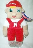 College Bean Bag Mascot University of Nebraska Lil Red