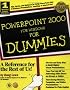 PowerPoint 2000 for Windows For Dummies