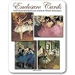 Degas - Set of Four Gift Cards and Vellum Envelopes