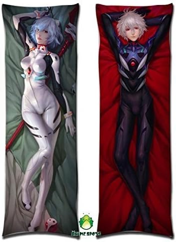 Japanese Anime Dakimakura Hugging Body Pillow Case cover Eva Rei Asuka Langleylove (F661) Size: 150x50cm & 59.05 x19.68 inches