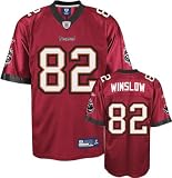 Kellen Winslow Jr. Red Reebok NFL Replica Tampa