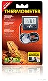 Exo Terra Digital Thermometer with Probe, Celsius and Fahrenheit