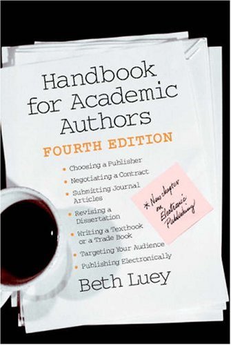 Handbook for Academic Authors