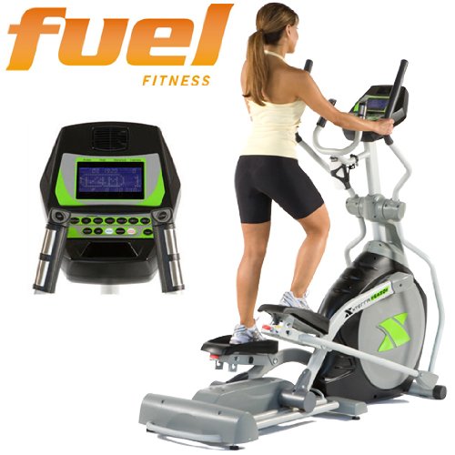 Fuel Fitness FS420E Elliptical Cross Trainer With Incline - Lifetime frame & braking/5 years parts & 2 years labour Warranty