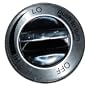 Music City Metals 00310 Plastic Control Knob Replacement for Select Gas Grill Models