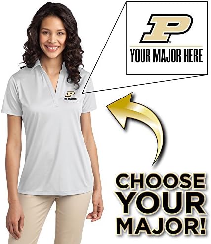 Your Choice Of Women's Purdue Technology Polo - White