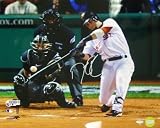 Dustin Pedroia Autographed/Hand Signed Boston red Sox 07 World Series Leadoff HR 16x20 Photo