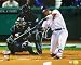 Dustin Pedroia Autographed/Hand Signed Boston red Sox 07 World Series Leadoff HR 16x20 Photo