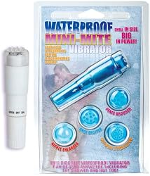 Hidden Flower Blue Mini-Mite Doc Johnson Rocket Pocket Vibrator Adult Sex Toy Kit for Women