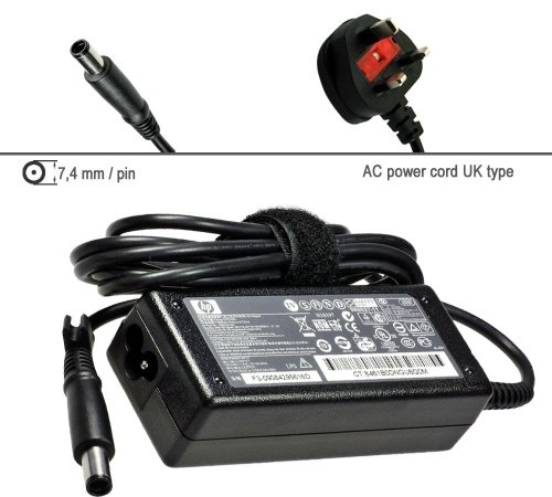 65w Genuine Original Laptop Ac Adapter Power Supply Unit Charger For Hp 2133 Mini-note-pc. With Uk Power Cord. 1 Year Warranty. In Stock Picture