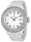 Toy Watch Womens PCLS22WH Quartz White Dial Plastic Watch