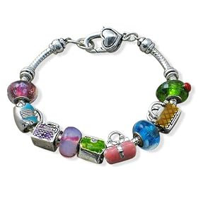 Buy Lady Bags Handbags Designer Style Charm Bracelet Fashion Jewelry by PammyJ Bracelet