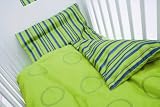 Lego Duplo Junior Bedding in Green Studs/Stripes