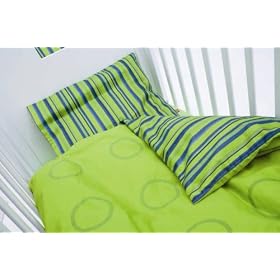 Lego Duplo Junior Bedding in Green Studs/Stripes
