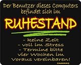 Mousepad Benutzer des Computers ist im Ruhestand - 24x1