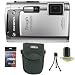 Olympus TG-610 14 MP Digital Camera (Silver) (228090) Essential Starter Kit